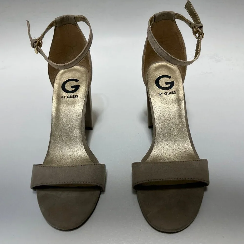 G by Guess Shantel Sandals‎ Taupe Women Size 8